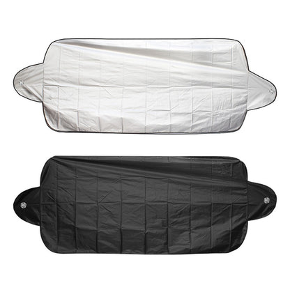 BY-689 200*70cm Car Windshield Protective Cover Aluminium Film Snow-proof Sun-proof Cover
