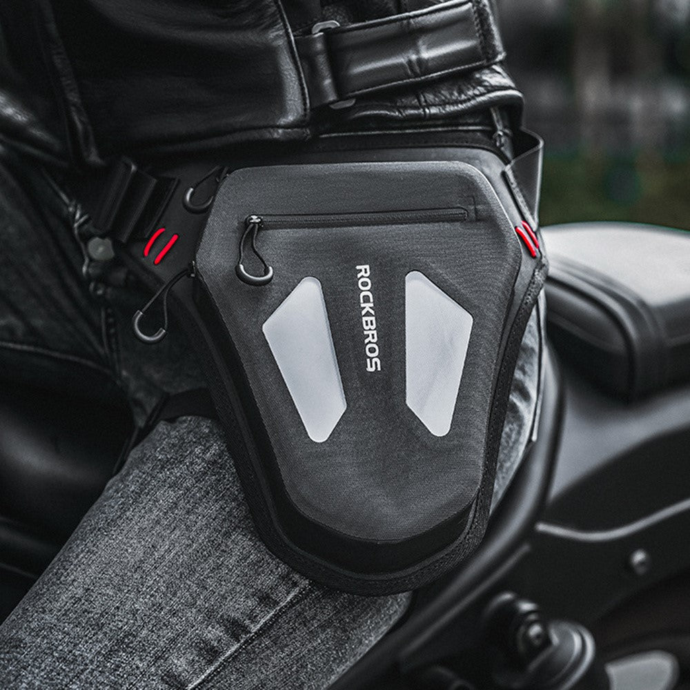 ROCKBROS 3017001801 / AS-081-1 Motorcycle Rider Leg Bag Unisex Waist Pack Crossbody Chest Bag