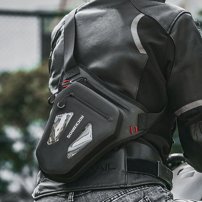 ROCKBROS 3017001801 / AS-081-1 Motorcycle Rider Leg Bag Unisex Waist Pack Crossbody Chest Bag