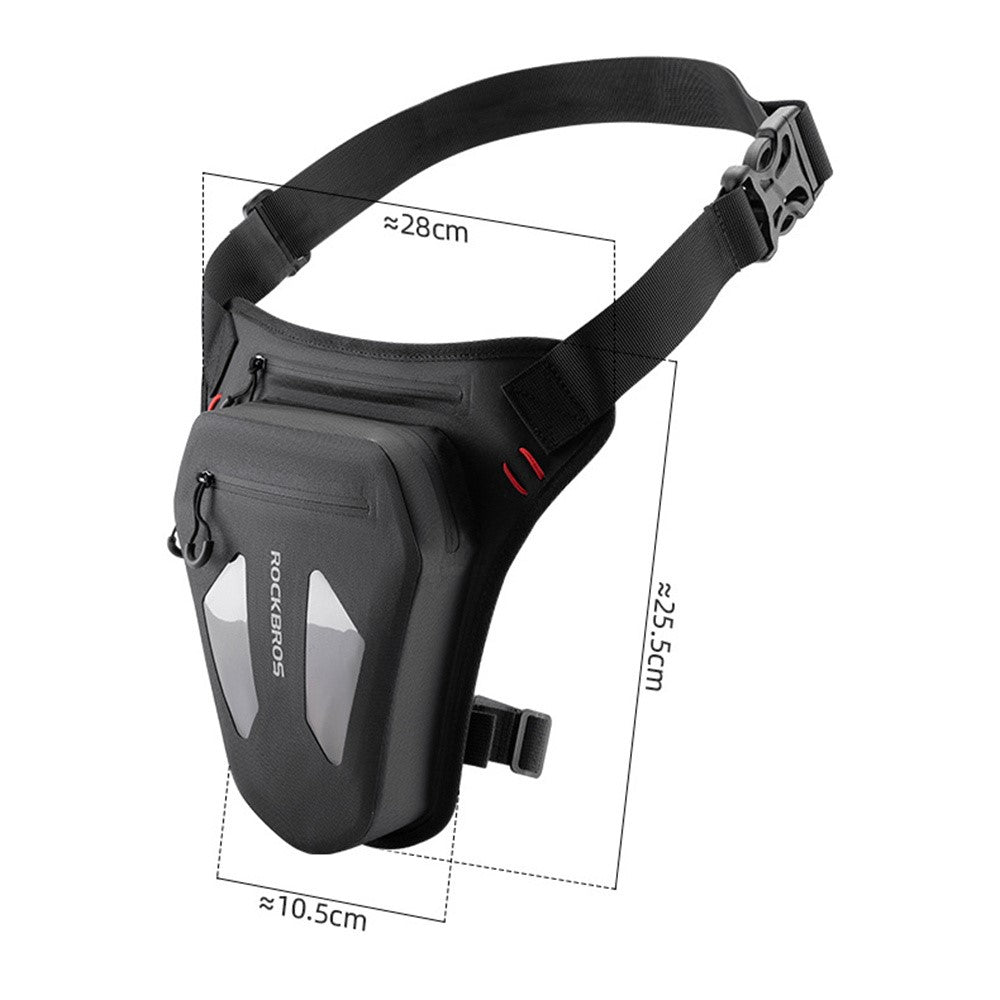 ROCKBROS 3017001801 / AS-081-1 Motorcycle Rider Leg Bag Unisex Waist Pack Crossbody Chest Bag