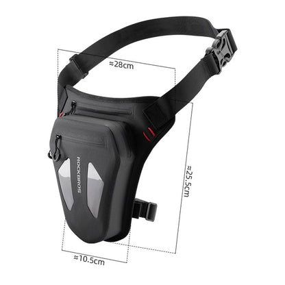 ROCKBROS 3017001801 / AS-081-1 Motorcycle Rider Leg Bag Unisex Waist Pack Crossbody Chest Bag
