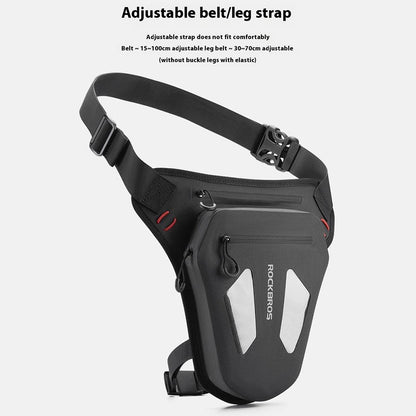 ROCKBROS 3017001801 / AS-081-1 Motorcycle Rider Leg Bag Unisex Waist Pack Crossbody Chest Bag