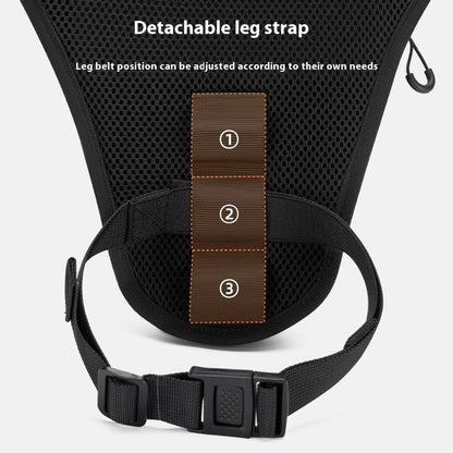 ROCKBROS 3017001801 / AS-081-1 Motorcycle Rider Leg Bag Unisex Waist Pack Crossbody Chest Bag