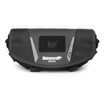 RHINOWALK MJX2010 Motorcycle Handlebar Bag Front Storage Pouch Phone Holder Crossbody Bag for Outdoor