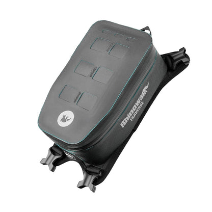RHINOWALK MCY2601 2L Motorcycle Tank Bag Waterproof Reflective Front Storage Bag for TRaverse Series