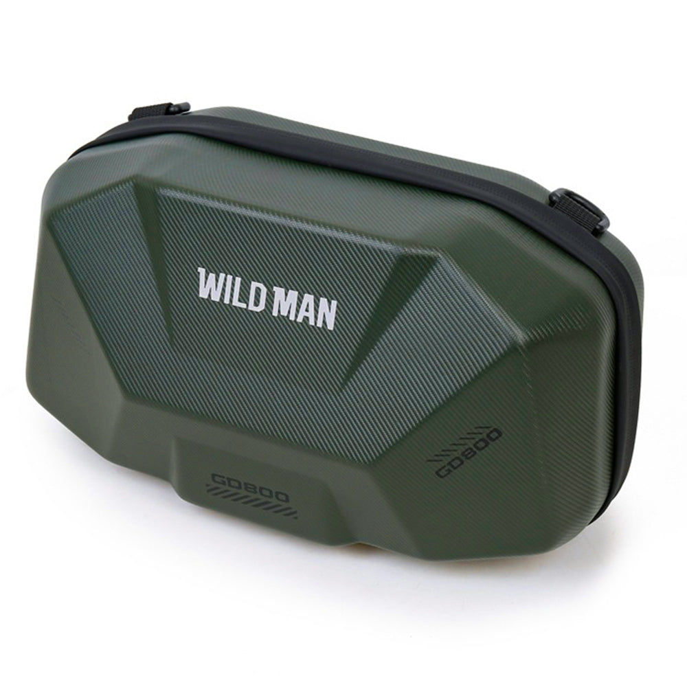 WILD MAN GD800 4L Electric Bike Rear Seat Bag EVA Hard Shell Waterproof Tail Box with Lock for E-bike Motorcycle
