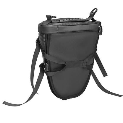 RZAHUAHU 13L Waterproof Motorcycle Rear Seat Bag Large Capacity Hard Shell Multifunctional Motorbike Tail Bag