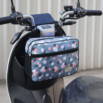 RZAHUAHU 5L Motorcycle Electric Bike Scooter Handlebar Storage Bag Bicycle Hanging Bag