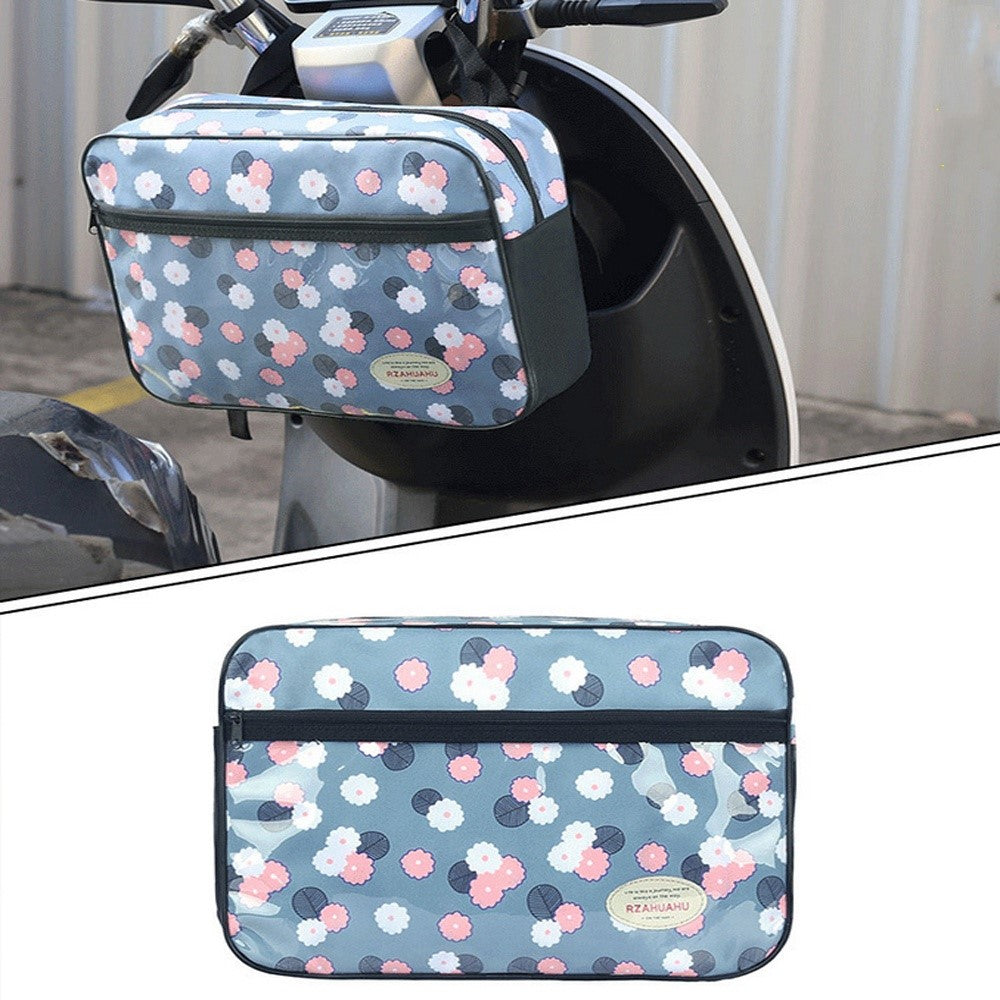 RZAHUAHU 5L Motorcycle Electric Bike Scooter Handlebar Storage Bag Bicycle Hanging Bag