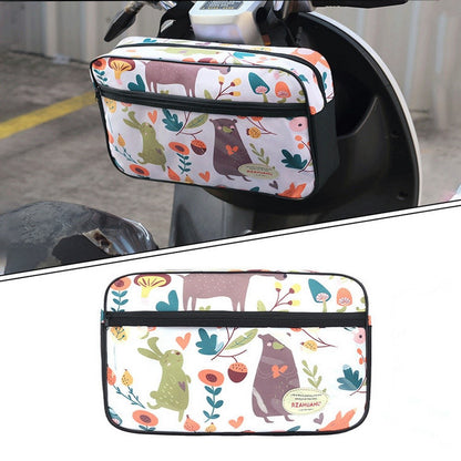 RZAHUAHU 5L Motorcycle Electric Bike Scooter Handlebar Storage Bag Bicycle Hanging Bag