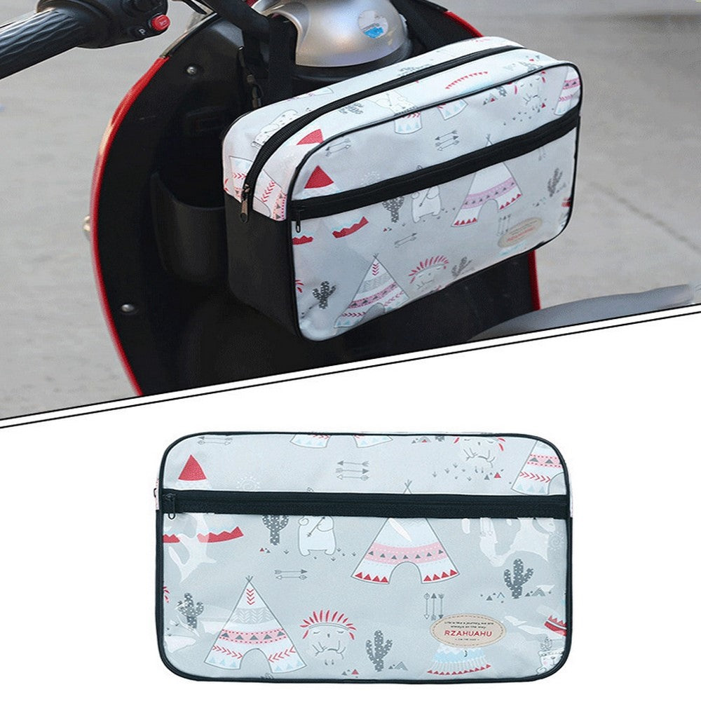 RZAHUAHU 5L Motorcycle Electric Bike Scooter Handlebar Storage Bag Bicycle Hanging Bag