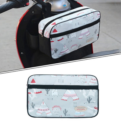 RZAHUAHU 5L Motorcycle Electric Bike Scooter Handlebar Storage Bag Bicycle Hanging Bag