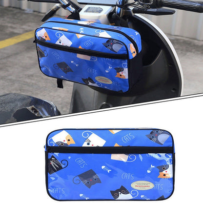 RZAHUAHU 5L Motorcycle Electric Bike Scooter Handlebar Storage Bag Bicycle Hanging Bag