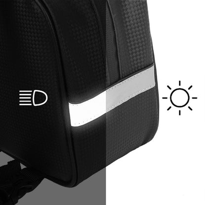 B-SOUL Motorcycle Rear Seat Side Hanging Bag Waterproof Motorbike Bicycle Electric Bike Pannier Bag Tools Storage Bag