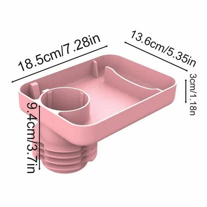 6923 Travel Tray for Kids Toddler Car Seat Silicone Rotatable Cup Holder Food Tray (BPA Free/Not FDA Certificated)