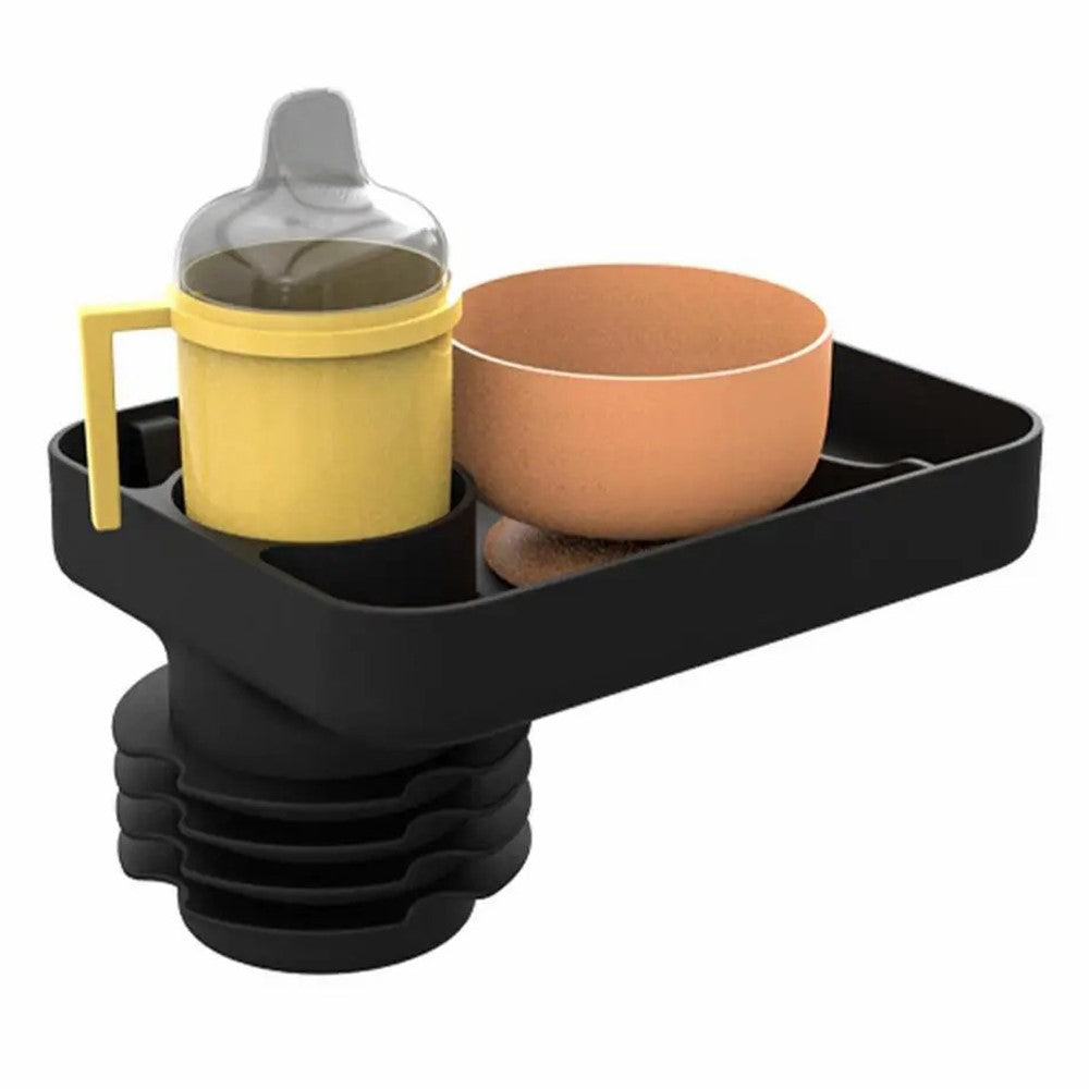 6923 Travel Tray for Kids Toddler Car Seat Silicone Rotatable Cup Holder Food Tray (BPA Free/Not FDA Certificated)