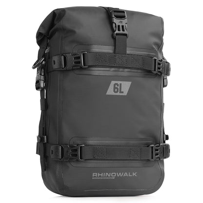 RHINOWALK MT2206 6L Waterproof Motorcycle Side Storage Bag Motorbike Side Bumper Bag