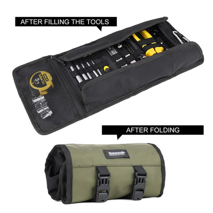 RHINOWALK MT103 Motorcycle Repair Tools Storage Bag 1680D Polyester Motorbike Tools Bag