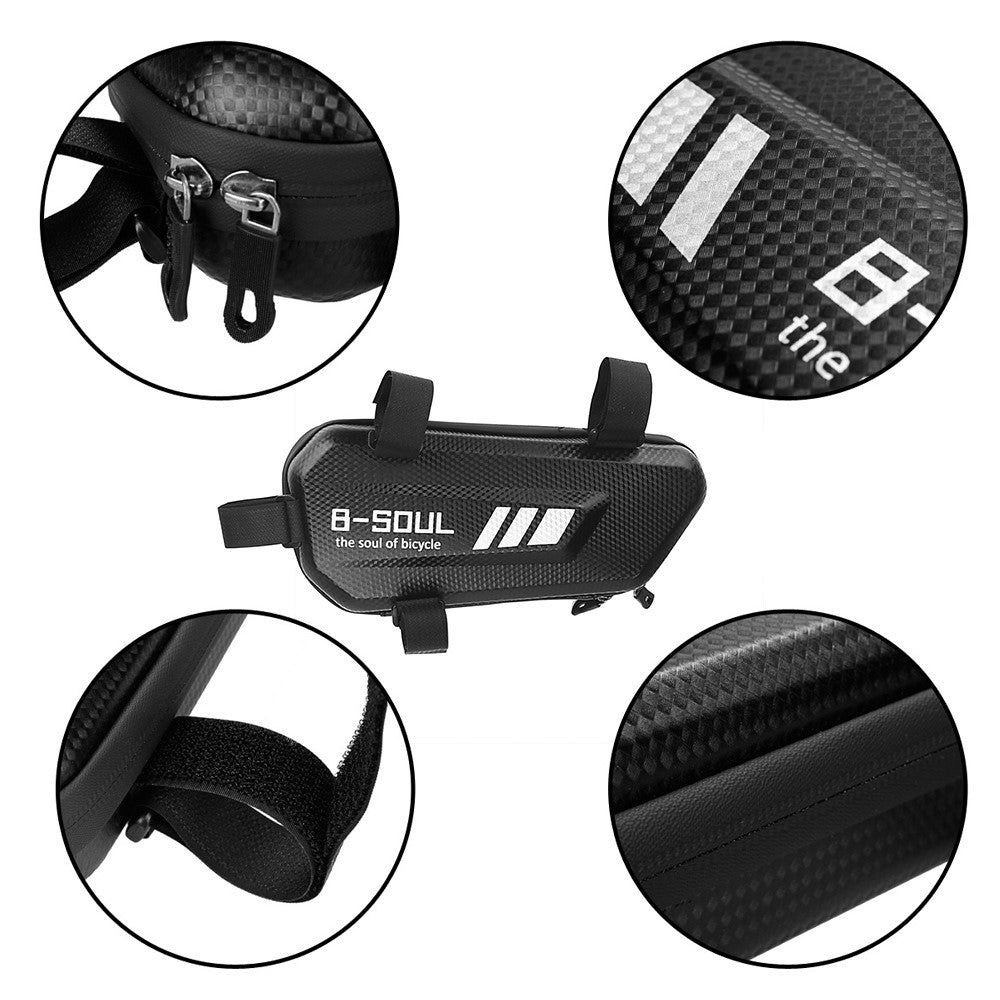 B-SOUL 2L for Motorcycle Electric Vehicle Waterproof Side Bag Repair Tools Storage Hard Shell Bag, Right Side