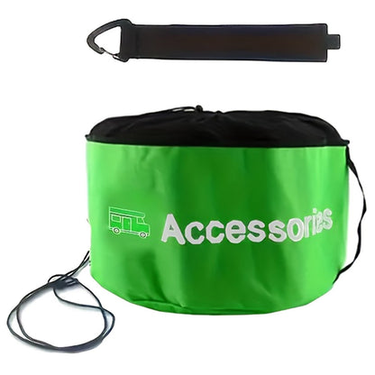 RV Water Hose Storage Bag Sewer Pipe Organizer 600D Oxford Cloth Wire Cable Storage Bag