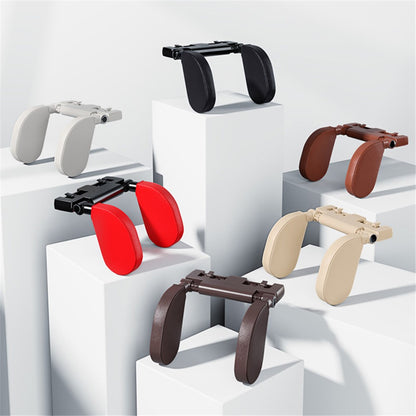 WAY TO GROW Memory Foam Car Headrest Pillow Sleeping Head and Neck Support with Phone Holder for Kids Adults Travel