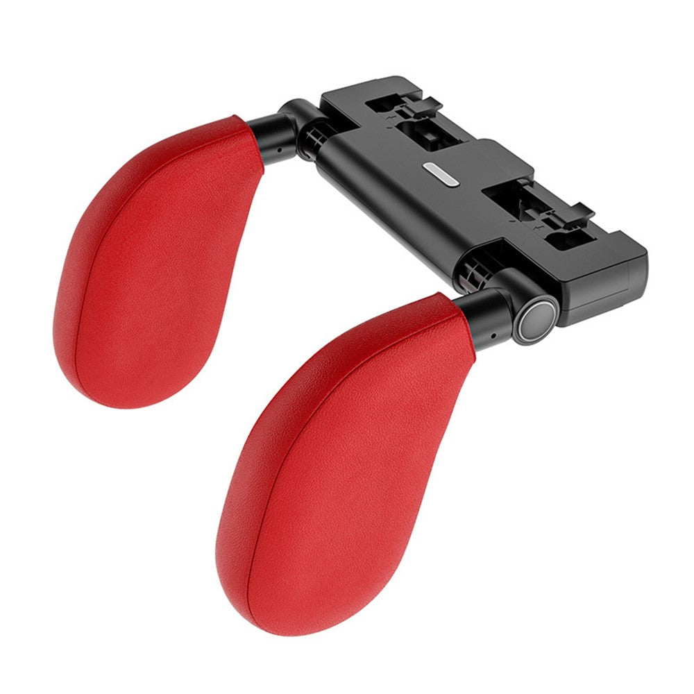 WAY TO GROW Memory Foam Car Headrest Pillow Sleeping Head and Neck Support with Phone Holder for Kids Adults Travel