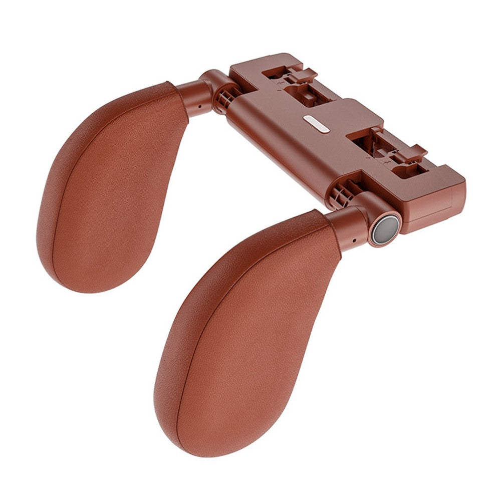 WAY TO GROW Memory Foam Car Headrest Pillow Sleeping Head and Neck Support with Phone Holder for Kids Adults Travel