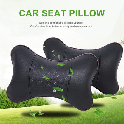 Comfortable Soft Breathable Car Head Neck Rest Cushion Car Pillow Car Neck Support Pillow Car Headrest Cushion Ergonomic Design for Relieving Neck Fatigue
