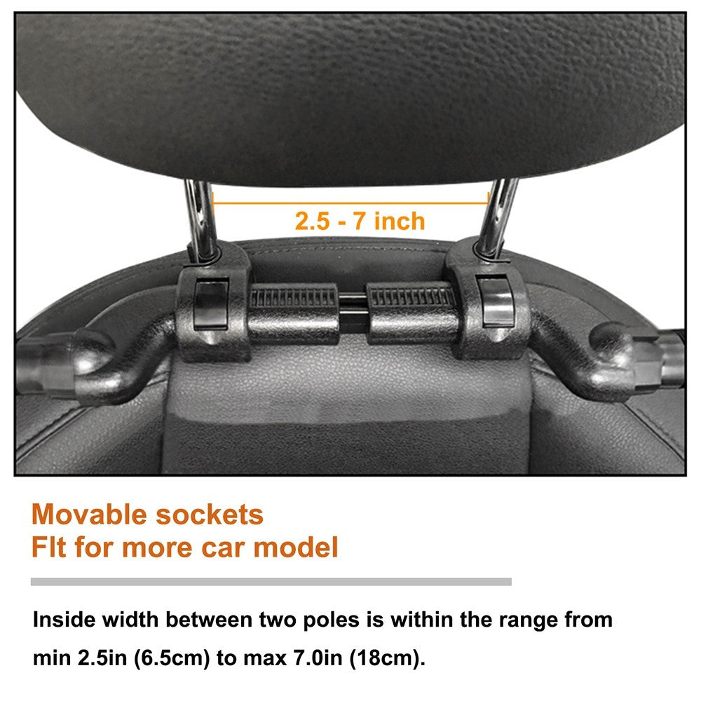 Car Neck Headrest Pillow Cushion Car Seat Memory Foam Padding Sleep Side Head Cervical Spine Support