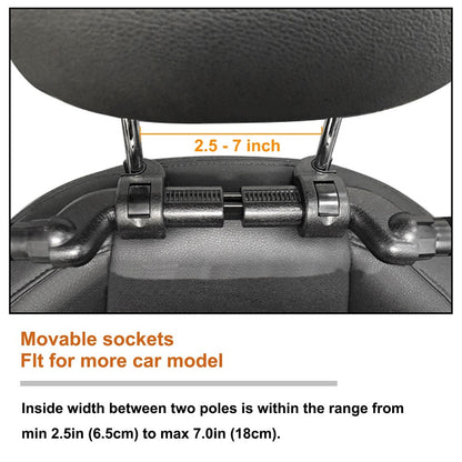 Car Neck Headrest Pillow Cushion Car Seat Memory Foam Padding Sleep Side Head Cervical Spine Support