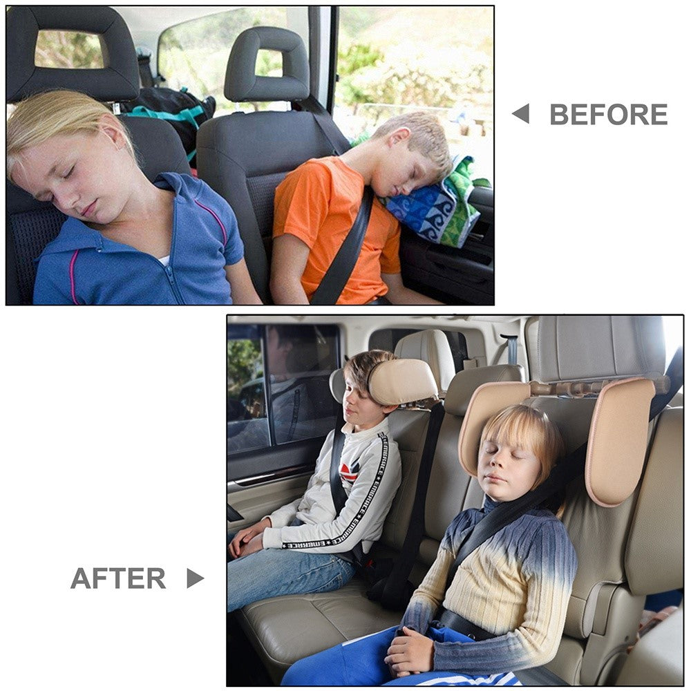 Car Neck Headrest Pillow Cushion Car Seat Memory Foam Padding Sleep Side Head Cervical Spine Support