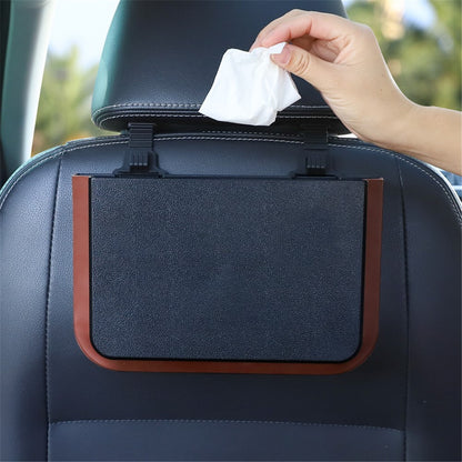 SN929 Car Folding Trash Can Hanging Bucket Waterproof Umbrella Storage Supplies Sundries Organizer