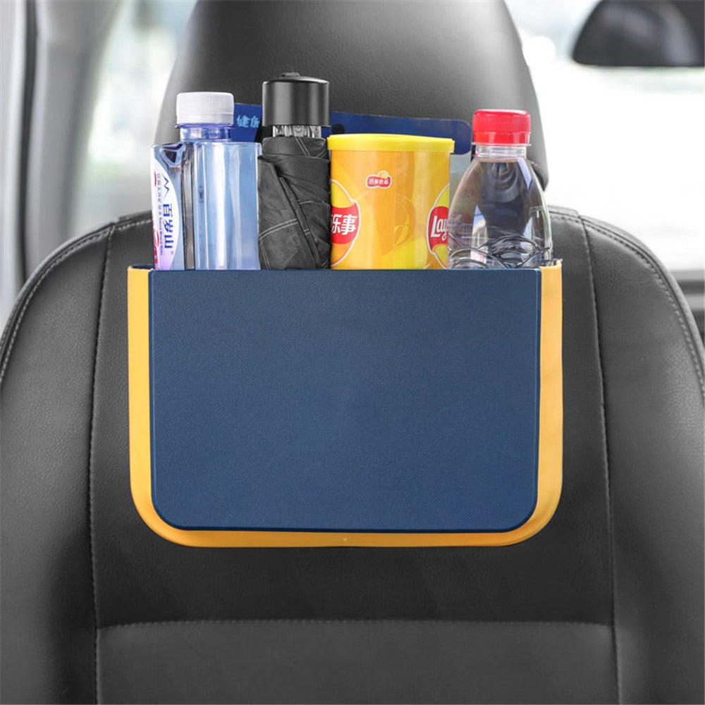 SN929 Car Folding Trash Can Hanging Bucket Waterproof Umbrella Storage Supplies Sundries Organizer