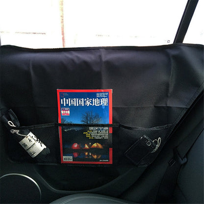 TG-PCU004 2Pcs / Set Car Side Door Window Storage Bag Organizer Hanging Bag with Mesh Pocket for SUVs, Trucks