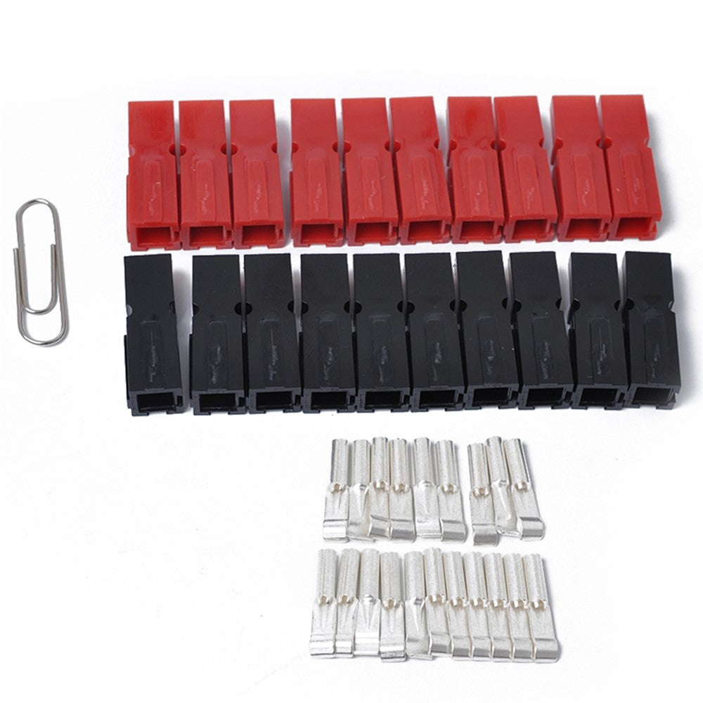 10 Pairs For Anderson 30A Car Battery Power Supply Connector Powerpole Electrical ConnectionPlug for Golf Trolley  /  Trailer  /  RV