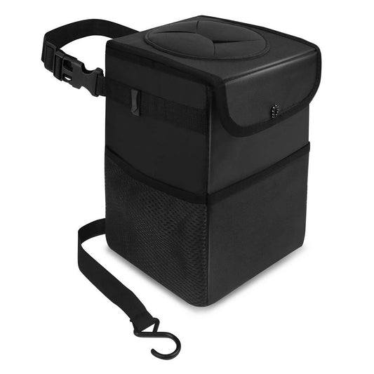 Multipurpose Car Trash Can Waterproof Oxford Fabric Foldable Storage Box for Vehicle