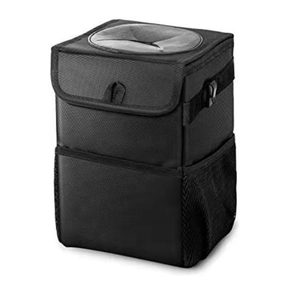 Multipurpose Car Trash Can Waterproof Oxford Fabric Foldable Storage Box for Vehicle