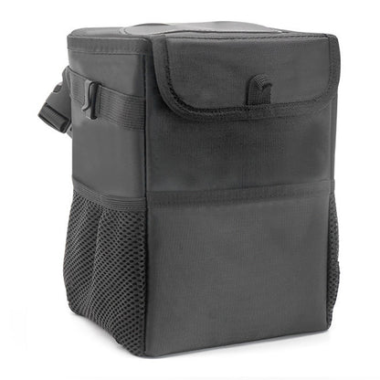 Multipurpose Car Trash Can Waterproof Oxford Fabric Foldable Storage Box for Vehicle