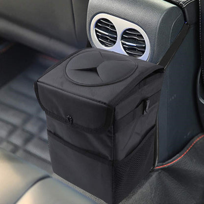 Multipurpose Car Trash Can Waterproof Oxford Fabric Foldable Storage Box for Vehicle