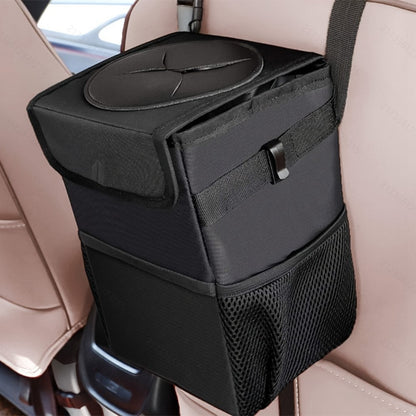 Multipurpose Car Trash Can Waterproof Oxford Fabric Foldable Storage Box for Vehicle