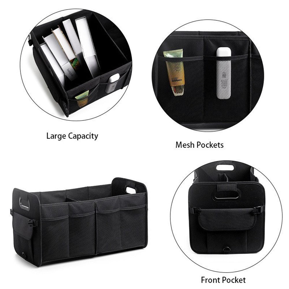 Large Capacity Car Trunk Organizer Waterproof Oxford Fabric Foldable Storage Box
