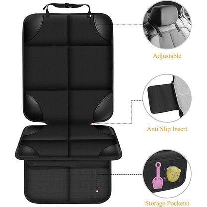 Foldable Car Seat Protector Mat Anti-Slip Children Safety Seat Protection Pad Cover