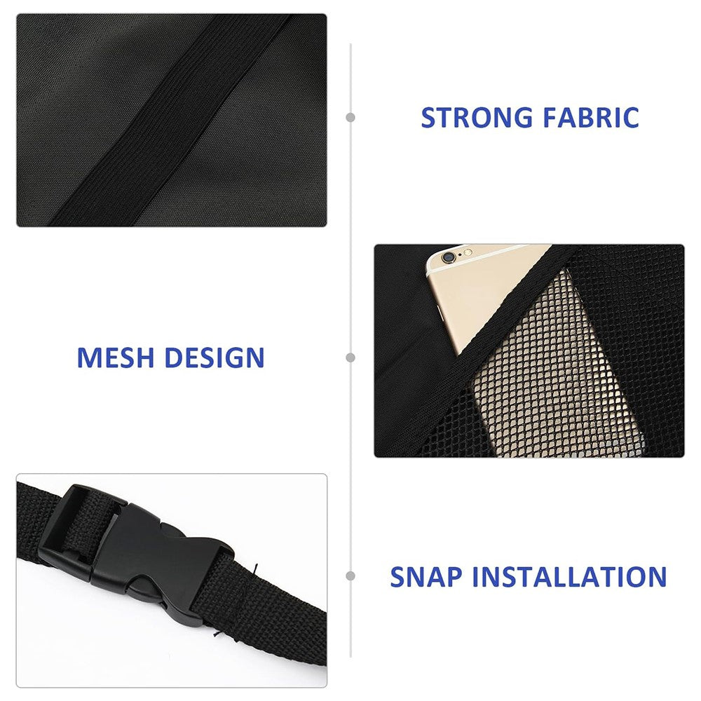 Car Seat Protector Mat for Child Safety Seat Anti Kick Seat Cover with Mesh Pocket