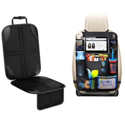 Waterproof Child Safety Seat Anti Kick Seat Cover Car Seat Backrest Protector Mat