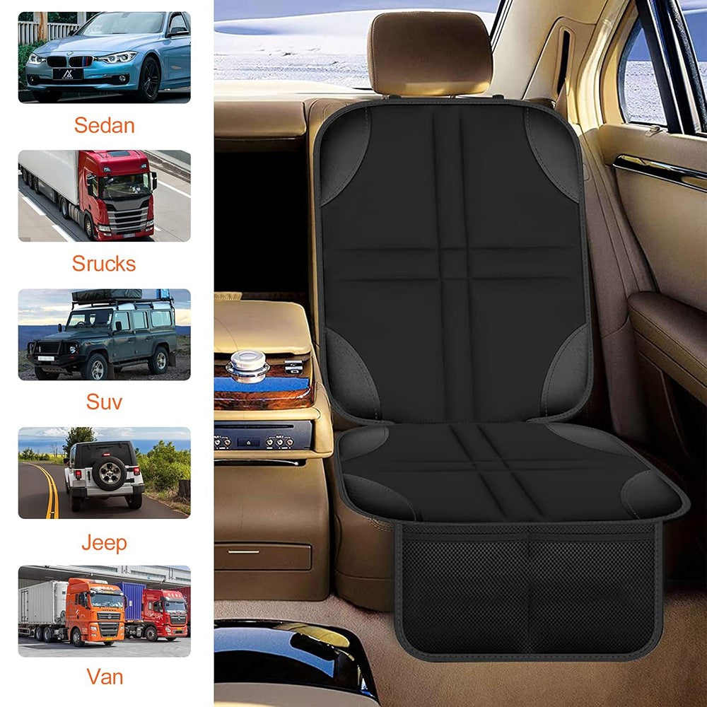 Waterproof Child Safety Seat Anti Kick Seat Cover Car Seat Backrest Protector Mat