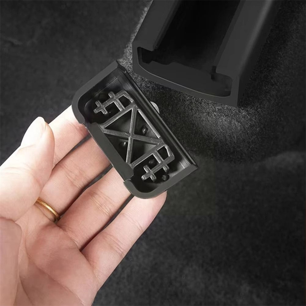 4Pcs TPE Covers for Tesla Model Y / 3 Seat Rail Protector Anti-Kick Guards Rear Seats Accessories