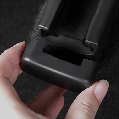 4Pcs TPE Covers for Tesla Model Y / 3 Seat Rail Protector Anti-Kick Guards Rear Seats Accessories