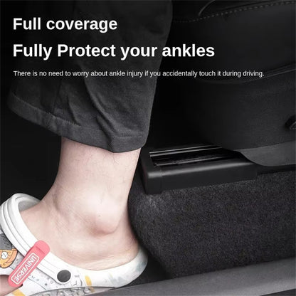 4Pcs TPE Covers for Tesla Model Y / 3 Seat Rail Protector Anti-Kick Guards Rear Seats Accessories