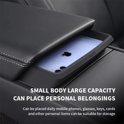 For Tesla Model 3 Highland 2024 2025 Center Console Storage Box Armrest Organizer Tray