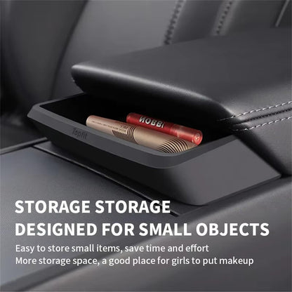 For Tesla Model 3 Highland 2024 2025 Center Console Storage Box Armrest Organizer Tray